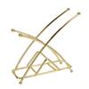 Napkin Holder Fashion Elegant Thickened X Shaped Hotel Table Napkin Holder Wrought Iron Vertical Tissue Holder