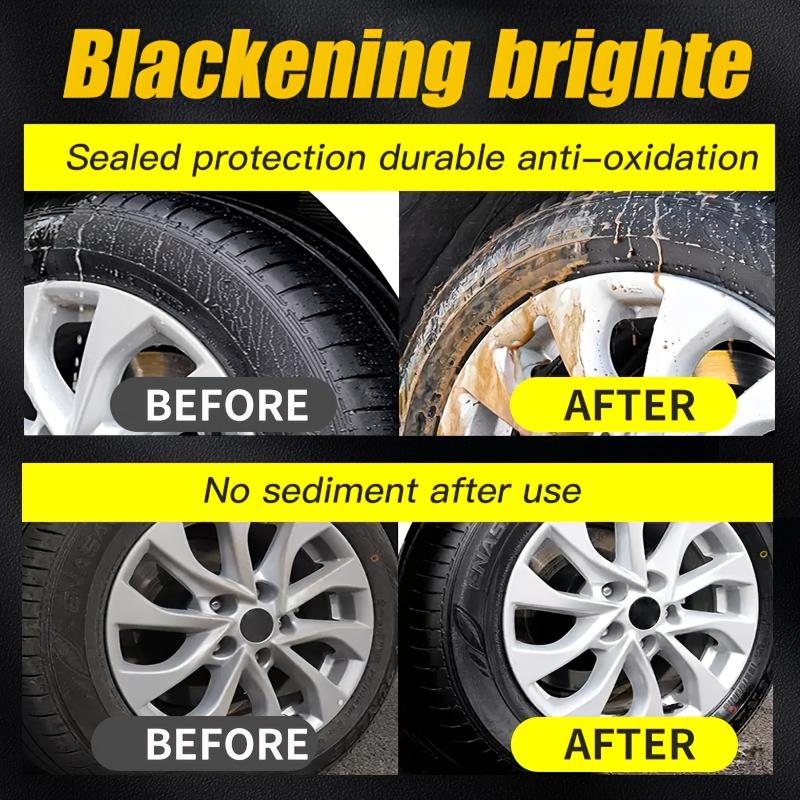 Car Plastic Repair Agent, Interior Trim Polish Wax, Anti-Aging Restorer, Scratch Remover for Dashboard & Tires, Interior & Exterior Use
