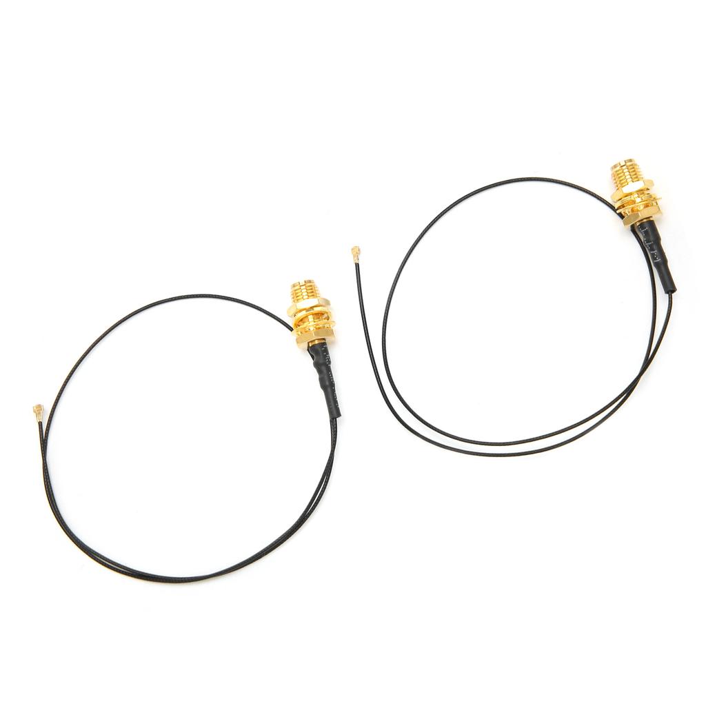 2Pcs Adapter Cable Omnidirectional Wire for M.2 WiFi Bluetooth External Antenna 30cm