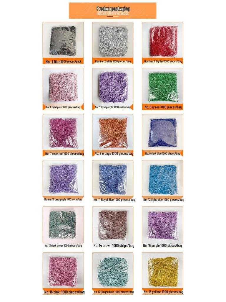 Colorful Bead Chain Painted Ball DIY Jewelry & Tag Accessories