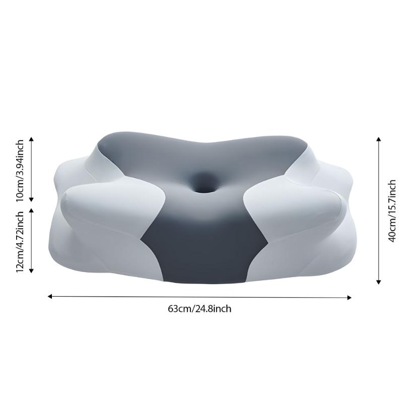 Support Pillow Contoured Memory Foam Cores Washable Comfortable Cover All Night Comfortable