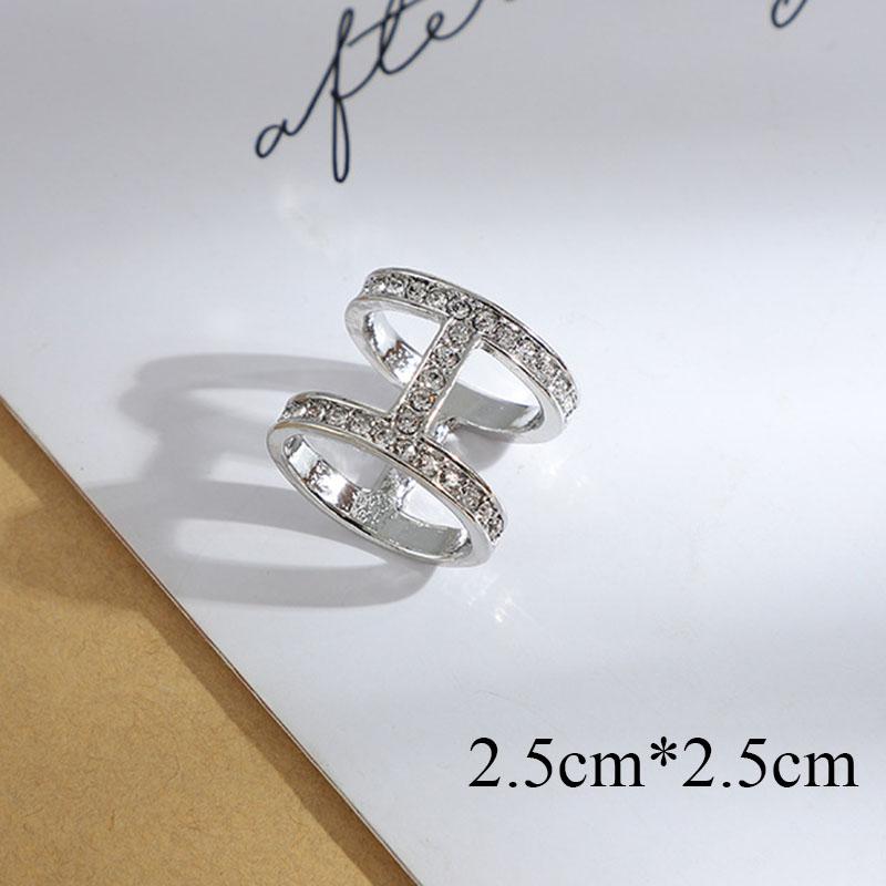 

Модные броши из жемчуга и страз для женщин, квадратная пряжка для шарфа, геометрическая крестообразная брошь, металлическое кольцо, аксессуары для одежды