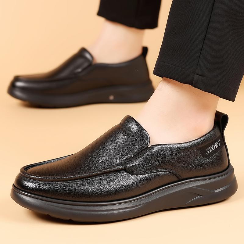 Fashion Luxury Brand Handmade Loafers 2025 New Leather Mens Shoes Fashion Slip on Outdoor Sneakers Mocassins Soft Casual Leather Shoes