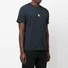 STONE ISLAND Fw22 Logo Print Straight Cut Short Sleeve T-Shirt Men Tops Blue 77152NS86-V0020