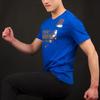 New Nike T Shirts Men's Blue AV1345-474