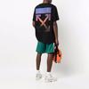 Off-White Degrade Arrow Over Tee 'Black/Multicolor' Men's OMAA038F21JER0021084