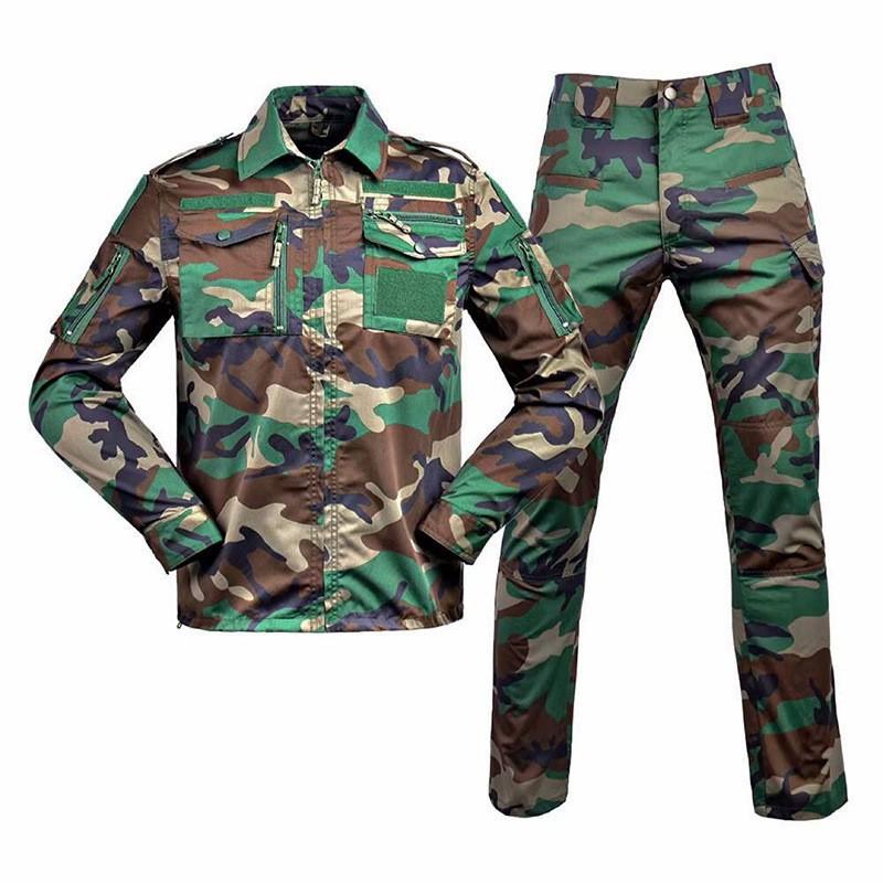 Camouflage Uniform Training Outdoor 728 Suit Long-sleeved Military Camp Instructor CS Expansion