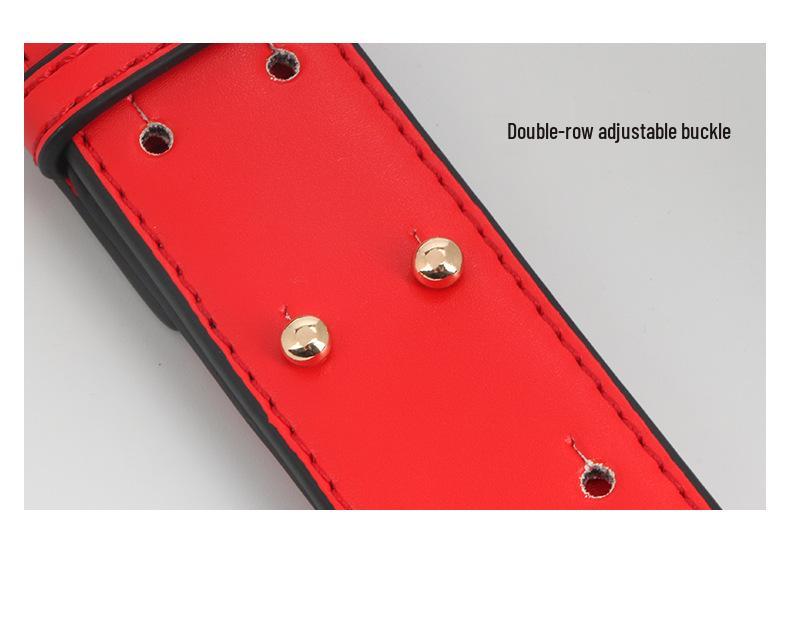 Justerbar Svart Konstläder Crossbody Bred Axelrem - Mångsidigt Ersättningstillbehör