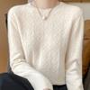 Autumn and Winter Pullover Women's Merino Sweater O-neck Thick Solid Color Jumper Casual Fashion Cashmere Sweater Top