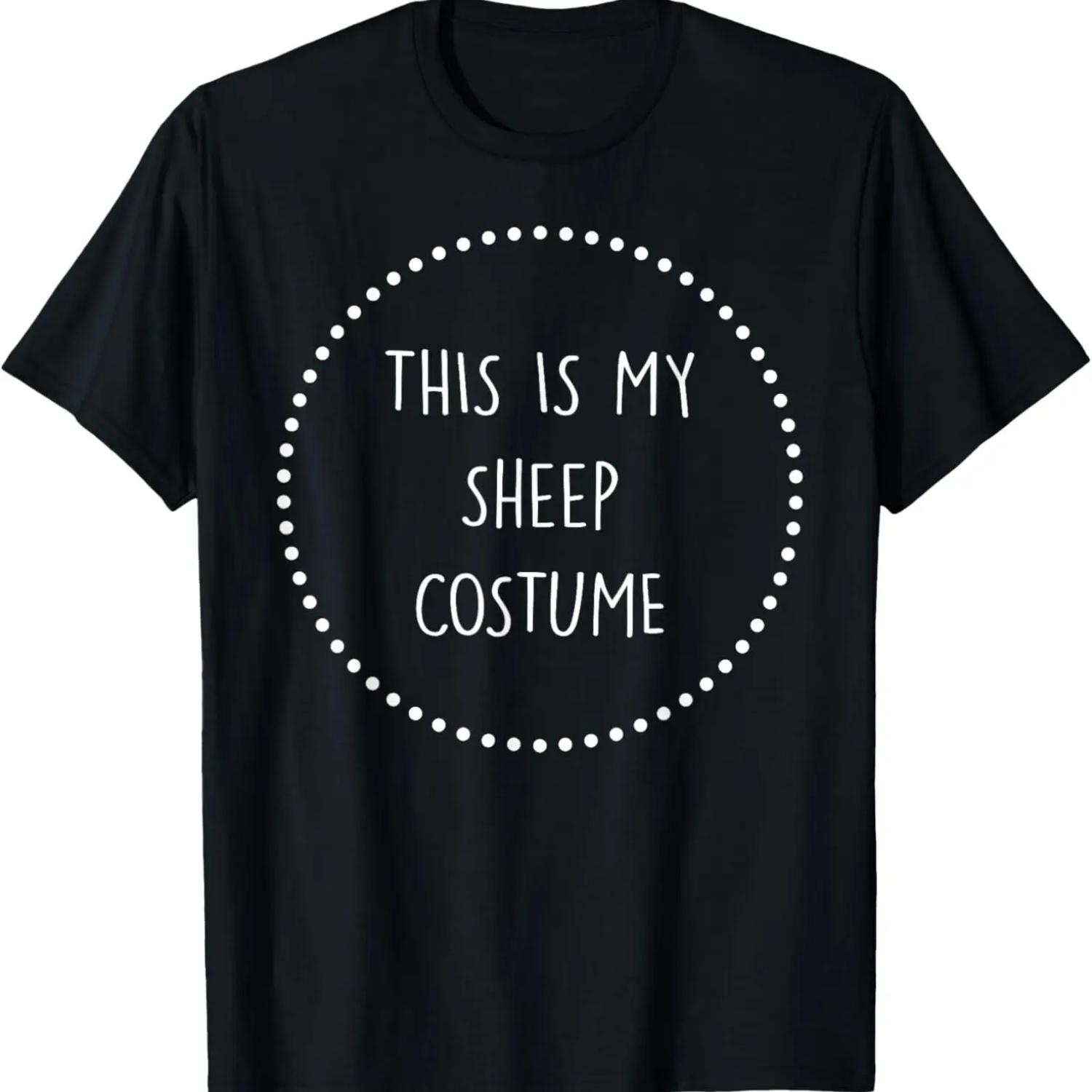 

Sheep Costume T-Shirt S чёрный