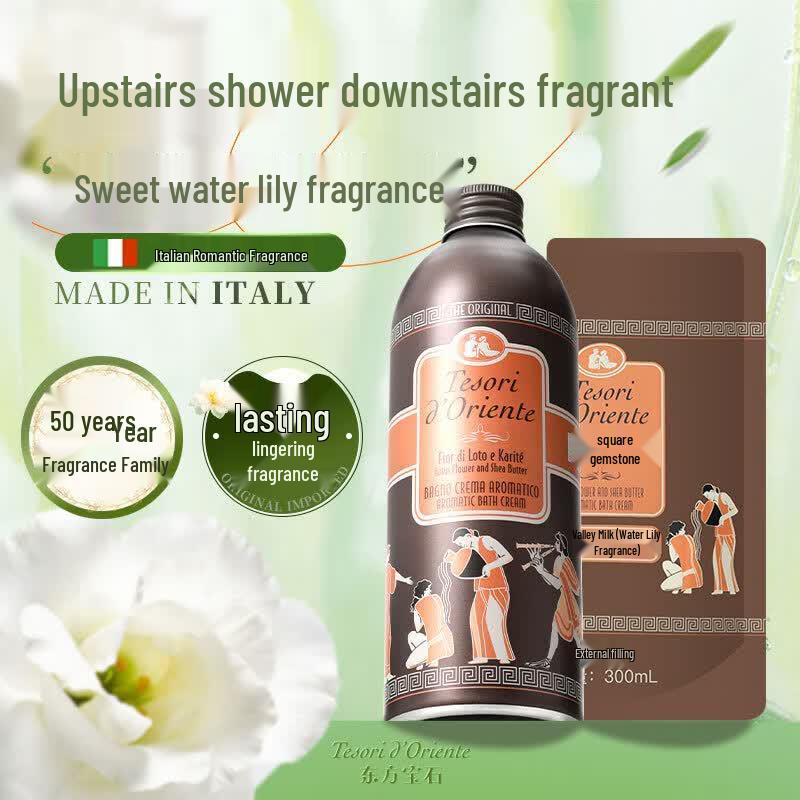 Tesori d Oriente Water Lily Aromatic Shower Milk