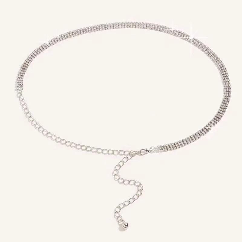 Μοντέρνα Μεταλλική Ζώνη Γυναικεία, Αξεσουάρ Φορέματος, Κοστουμιού, Αλυσίδα Μέσης