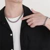 9MM Gold Plated Chunky Miami Cuban Link Chain Necklaces Hip Hop Thick Silver Color Stainless Steel Heavy Chains For Men Jewelry