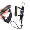 Scuba Diving Retractable Steel Wire Coiled Camera Tether Anti-Loss Security Leash Underwater Spiral Spring Coil Camera Lanyard 3