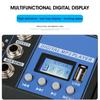 4-Kanal Bluetooth DJ Mikrofon Audio Mixer Contrl LED Digitalanzeige Musik Stream