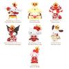 TOP TOY Sanrio Rose Knight Series Box of Blind Box Soft Vinyl Gift for Collectible Item [Assorted 6] Figures, PVC, Birthdays, Christmas, Romantic,