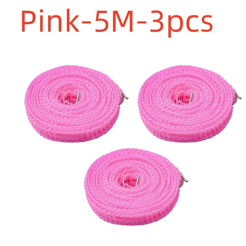 Outdoor Clothesline Nylon Non-Slip Laundry Line Rope Travel Business Windproof Clothes Cord 3/5/10 Meter Long