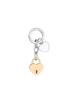 SENTIMENTS NO.573 [GOLD] HEART LOCK KEY RING