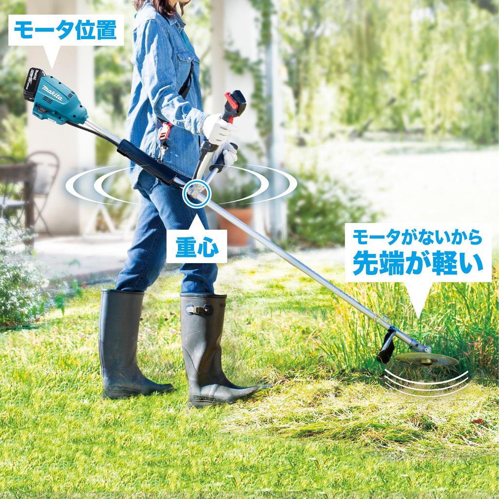 Makita Cordless Grass Trimmer 18V 6Ah Battery and Charger Included MUR195WDRG