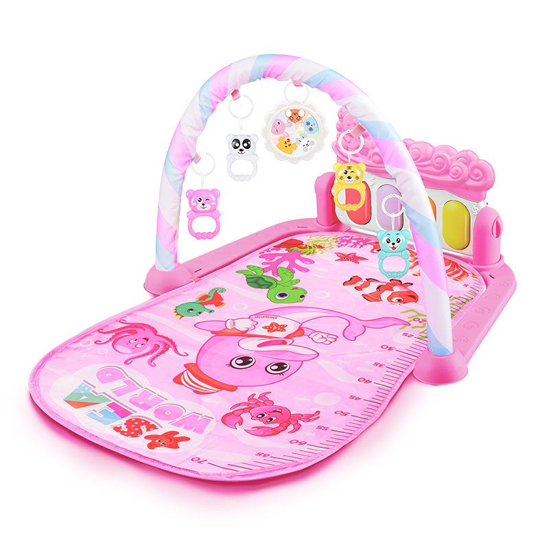 Baby Kick Piano Music Mat and Mobile: Activity Gym for Infants