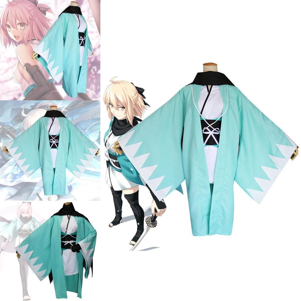 Premium Okita Souji Cosplay Costume Featuring Exquisite Workmanship And Breathable Material