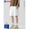 Nasa Dkgm American-Style Straight-Leg Ice Silk Shorts for Men, Summer Thin Trendy Brand Loose Quick-Dry Five-Point Pants