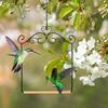 Hummingbird Swings Outdoor Hangable Macaw Perch Bird Cage Swing Toy Playground Stand For Cockatiel Cockatoo Lovebird Parakeet