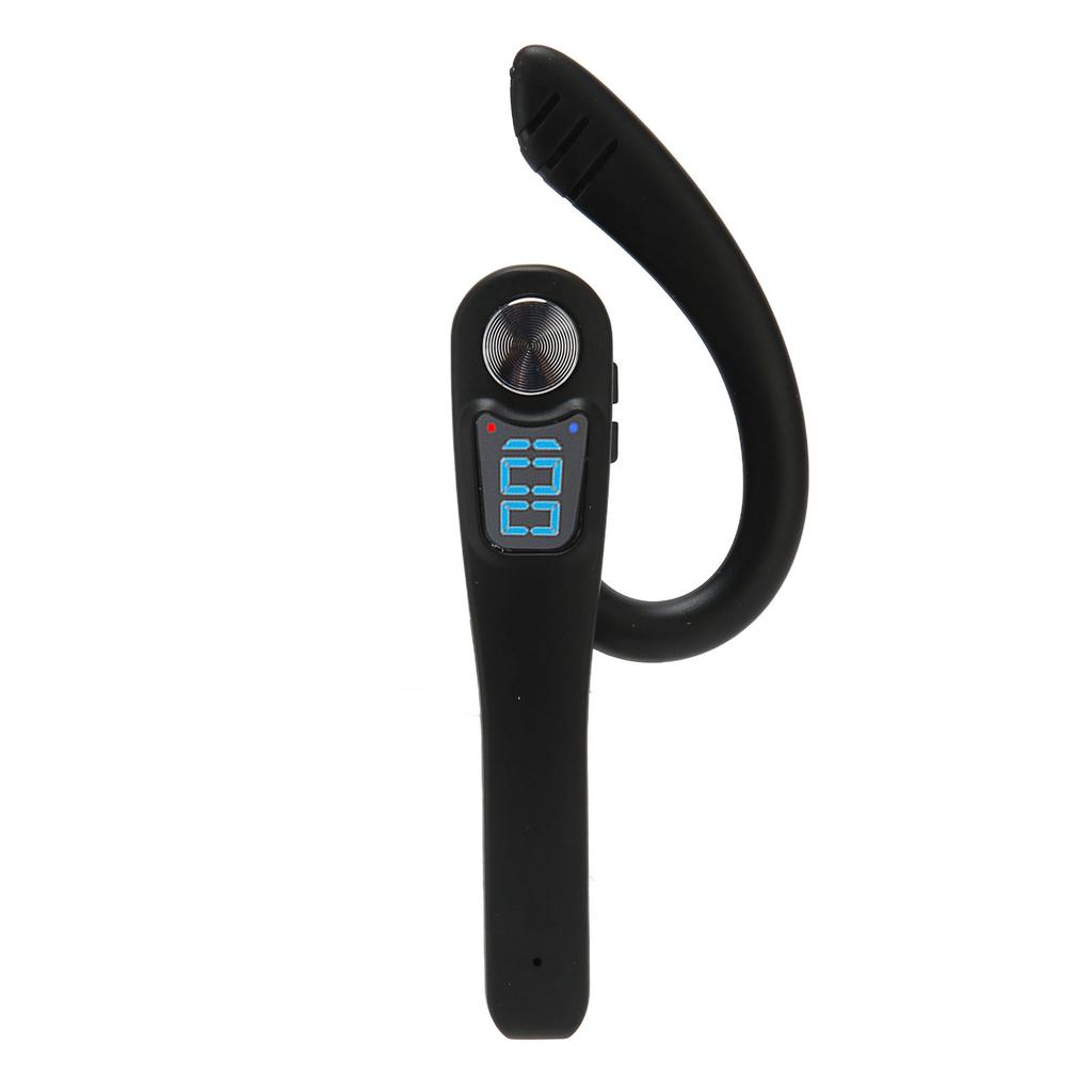 Bluetooth Earpiece Hands Free Long Battery Life Single Ear Wireless Headset with Voice Control for Driving Business X7