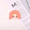 10/20pcs DIY Embroidery Fabric Colorful Plush Girl Portrait Clothing Accessories Hair Accessories Decorative Eco Friendly Dyes