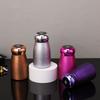 Portable Smart Temperature-Displaying Cup Leak Proof Temperature-Displaying Pocket Cup Mushroom-Shaped Titanium-coated Liner