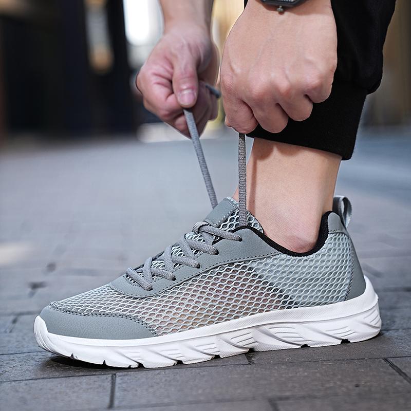 Unisex Sports Shoes Summer Net Flying Weaving Fitness Slow Stroke Men's Shoes Women's Fit Out Outdoor Shoes