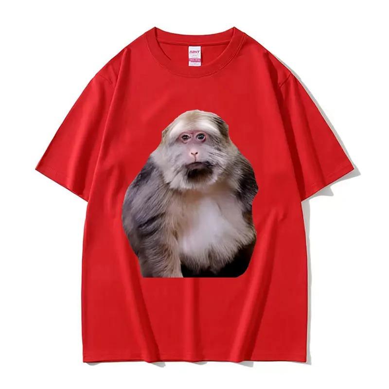 Funny Xing Xing Monkey Meme Graphic T Shirt Men  Women High Quality Cotton Tee Shirt Retro Fashion Short Sleeves Plus Size Loose