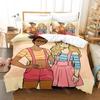 Set Biancheria da Letto 3D Carole & Tuesday Ragazzi Ragazze Twin Queen Size Copripiumino Federa Letto Bambini Adulti Moda Casa