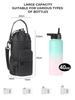 Water Bottle Holder with Strap 32oz 40oz 16 64oz Water Bottle Holder with Strap Insulated Water Bottle Carrier Sling Bag