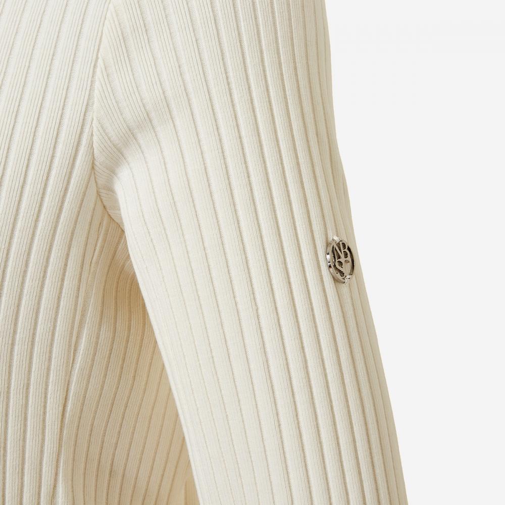 New Balance Women S Soft Lip 2 Way Zip Up Nbmde2w322   64  Cream