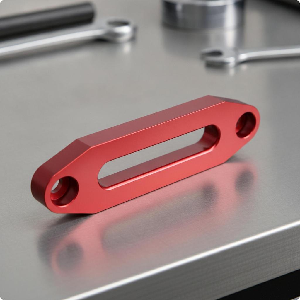Winch Fairlead | Smooth Rounded Edges, LowProfile Design, Aluminum Fairlead, for Vehicle Winching