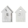 Fashionable House Sturdy Silicone Keychain Mold Set Craft Supplies Epoxy Resin Letter Charm for Personalize Jewelry