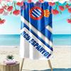 Giant Beach Blanket with RCD Espanyol Barcelona Club Crest, Quick Dry Microfiber, Soft Portable, for Beach Pool Travel