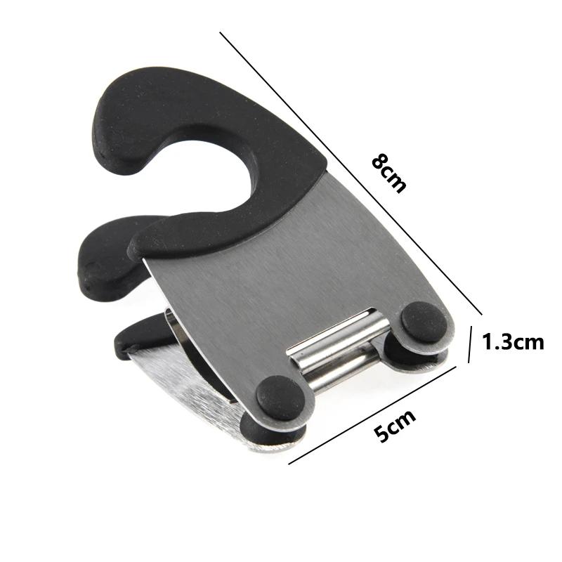 1 Pieza Clips Laterales para Olla de Acero Inoxidable Soporte para Cuchara Antiescaldante Gadgets de Cocina Goma Gadgets de Cocina