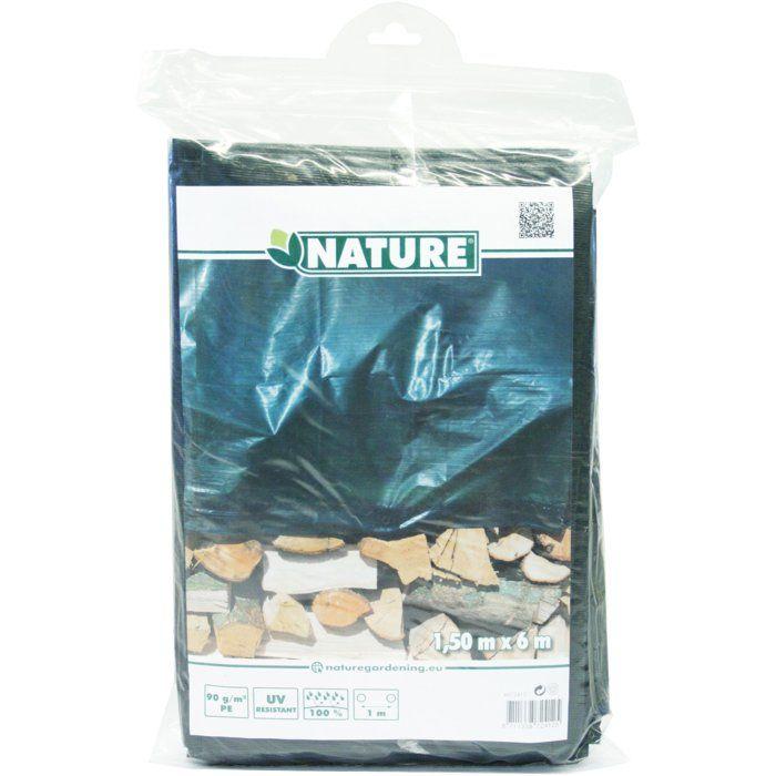 Joom Nature Unisex Bâche De Protection Pour Tas Bois Ou Autres Usages - 1,50 X 6 M - 90G/M² - Vert