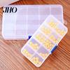 Jewelry 10/15/24 Grids Box Wear-resistant Space-saving Transparent Organizer Small Earring Storage for Travel Case