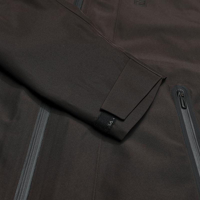 Fila Fitness Minimalist Windproof Breathable Outdoor Waterproof Warm Multifunctional Detachable Two-Piece Hooded Jacket Men Jackets A11M541710FDR