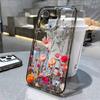 Abstract Plants Flower Phone Case For iPhone 16 Pro Case iPhone 13 15 11 12 14 Pro Max 16e 8 7 Plus XR XS X SE Clear Soft Cover