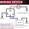 MKBKLLJY 4 Pin 80/60AMP DC Waterproof Relay with Harness Kit JD2912 Auto Relay