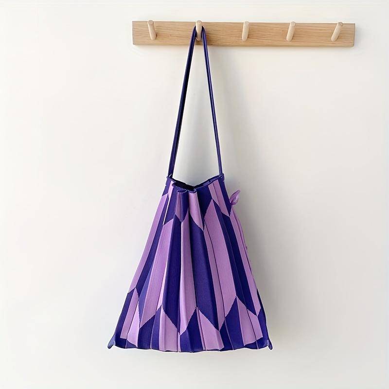 

Fashion Colorblock Handbag, Large Capacity Handbag, Women S Casual Handbag for Commute Shopping