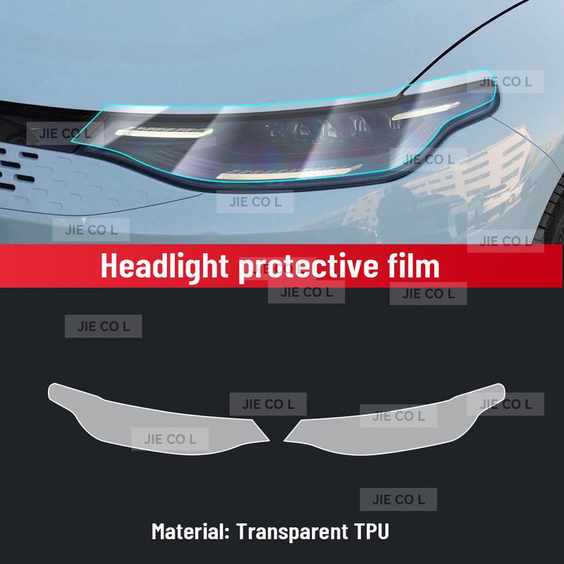 For LEAPMOTOR C01 2024 TPU Car Navigation Screen Film Gearbox Protective Sticker Anti-scratch Interior Accessories