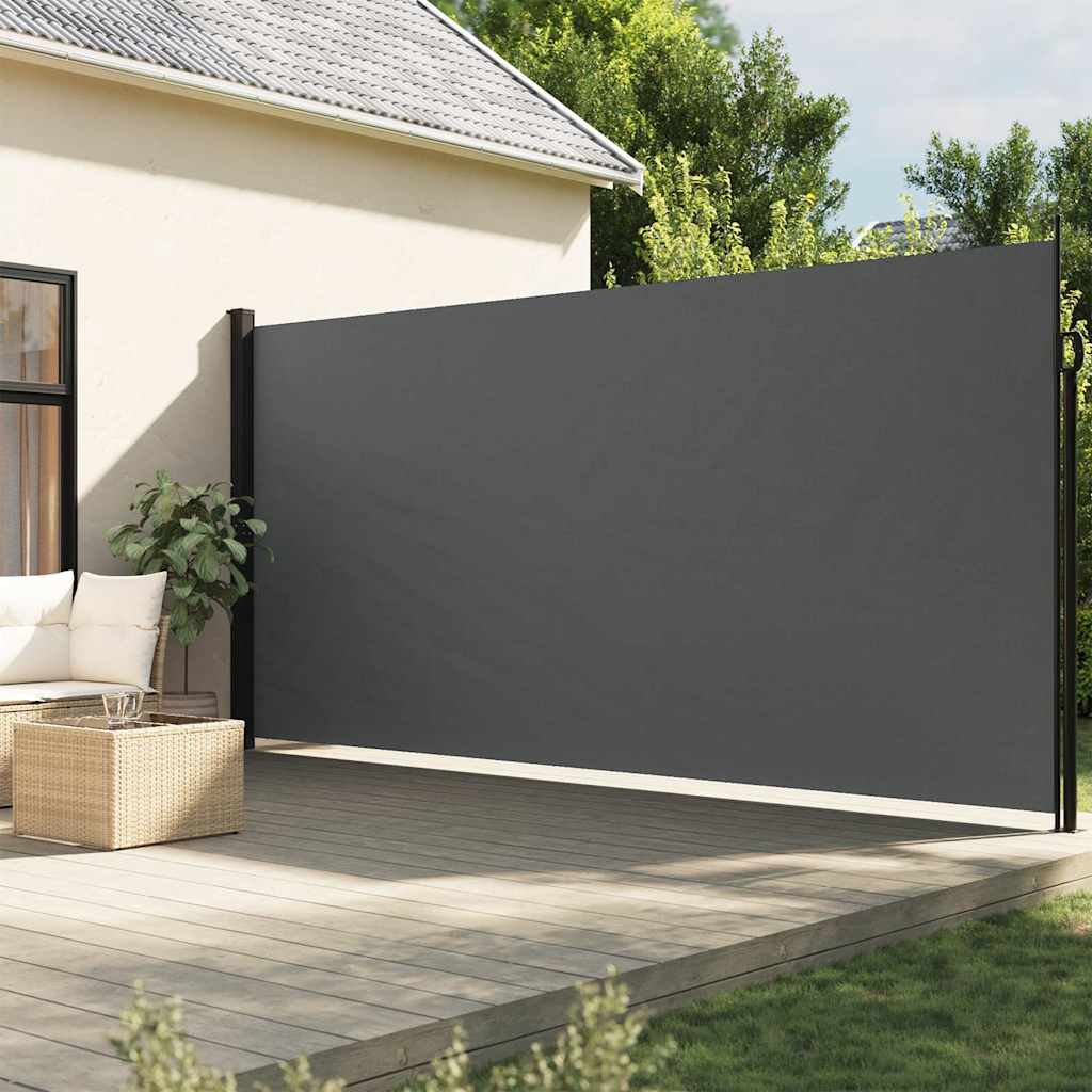 Vidaxl Skládací Boční Markýza, Antracitová, 200X500 Cm