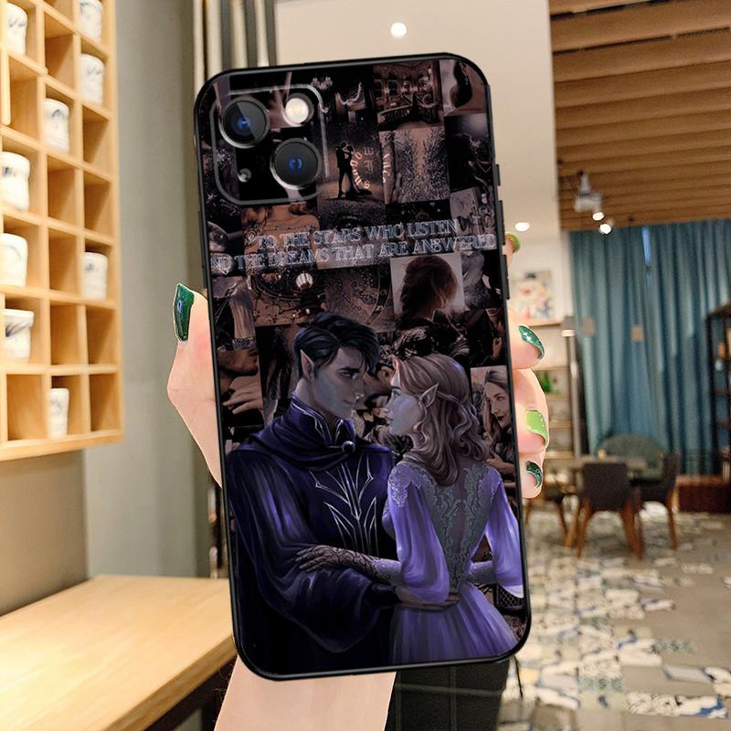A Court of Mist Fury Sarah J Maas Phone Case For iPhone 14 Pro Max 17 Air 16 15 11 12 13 Pro Max mini 15 16 Plus 16e Cover