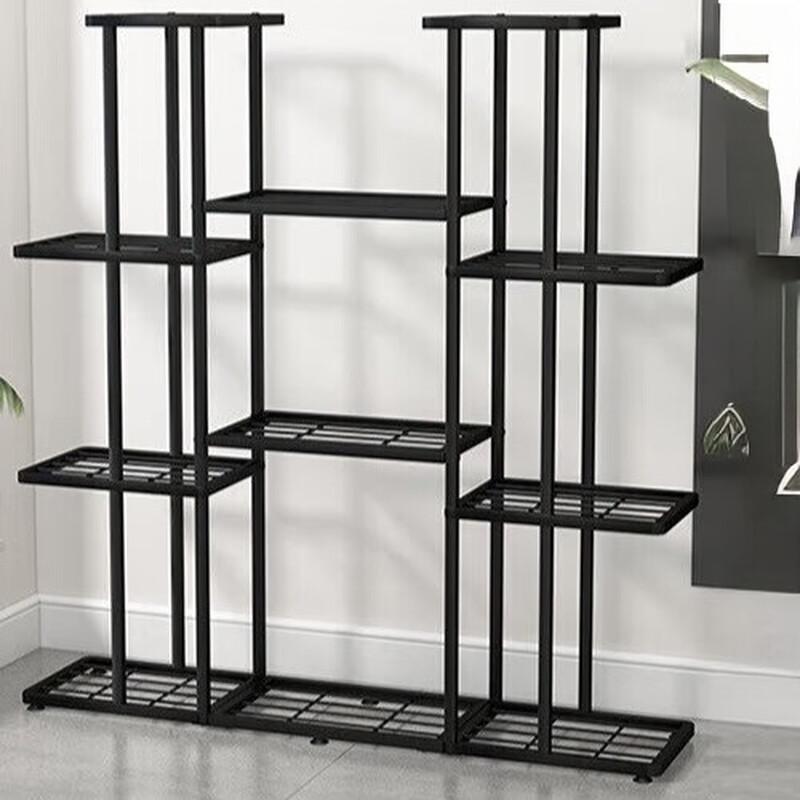 Movable Tiered Metal Plant Stand