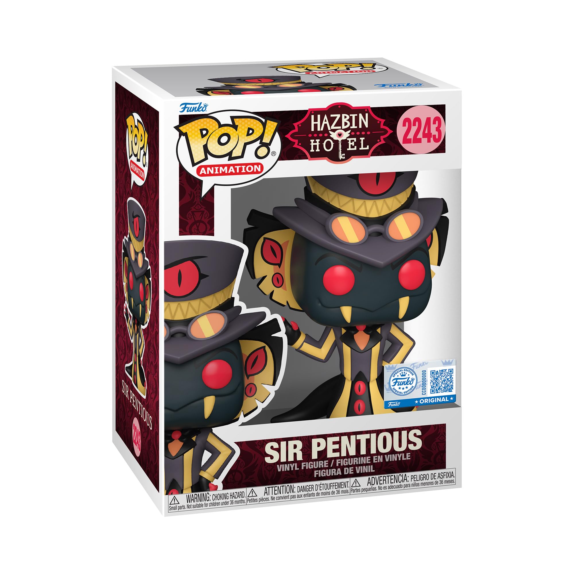 Funko Hazbin Hotel Sir Pentius May POP! Animation - (Style Vary)